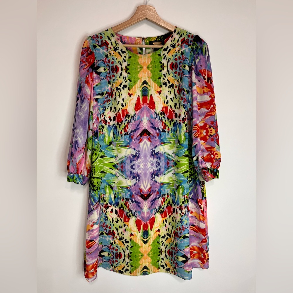 Alexia Admor Colorful Long Sleeve Dress